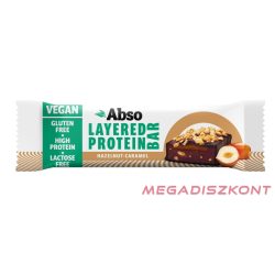   AbsoBar Layered proteinszelet 50g - Hazelnut-Caramel (16 db/#)