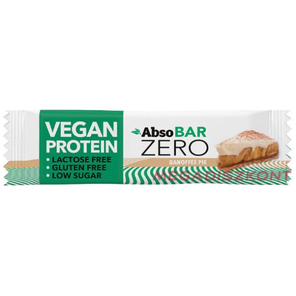 AbsoBAR ZERO proteinszelet 40g - Banoffee pie (24 db/#)