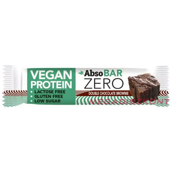 AbsoBAR ZERO proteinszelet 40g - Double Chocolate Brownie (24 db/#)