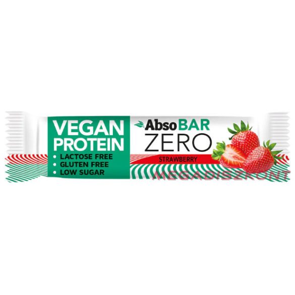 AbsoBAR ZERO proteinszelet 40g - Strawberry (24 db/#)