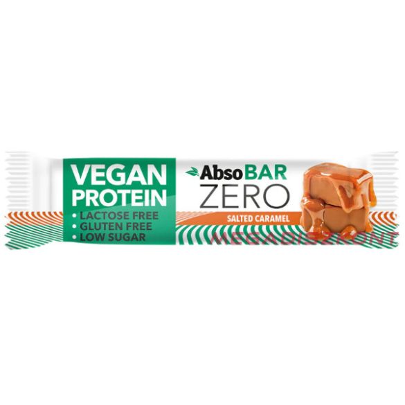 AbsoBAR ZERO proteinszelet 40g - Salted caramel (24 db/#)