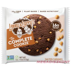   Lenny & Larrys Protein Süti 113g Sós Karamell VEGÁN (12 db/#)