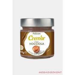 Crem'or mogyorókrém 18% 240g (12 db/#)