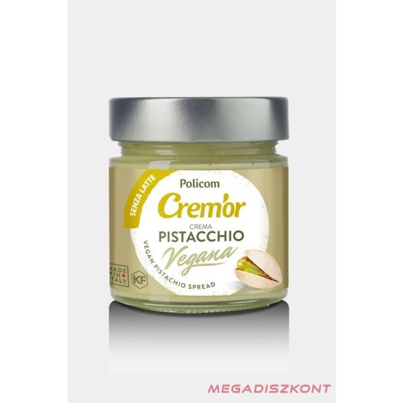 Crem'or vegán pisztáciakrém 35% 240g (12 db/#)