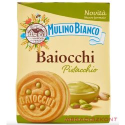   Mulino Bianco Baiocchi Pisztáciakrémmel töltött keksz 240g (10 db/#)