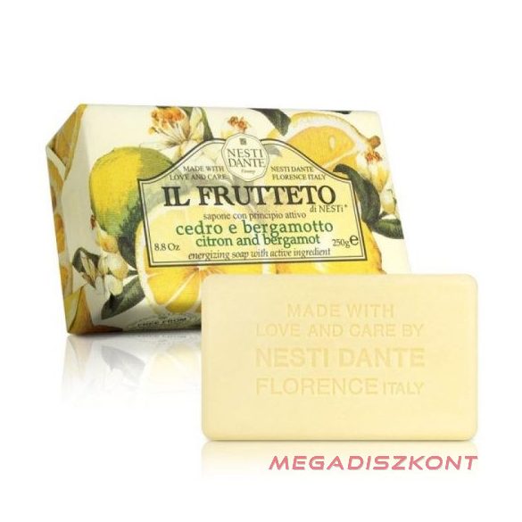 Nesti Dante szappan 250g - IL Frutetto -Citron & Bergamot