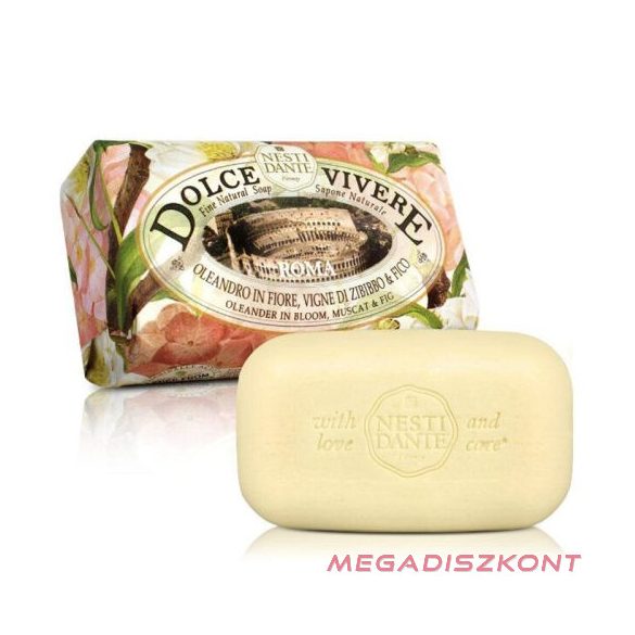 Nesti Dante szappan 250g - Dolce Vivere - Roma – Leander, Muskotályszőlő, füge