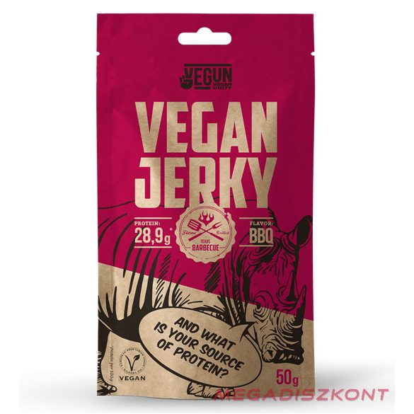 VEGUN Vegán Jerky 50g - BBQ