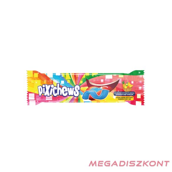 PIXICHEWS Nyelvfestős olvadórágó 7g - Tutti-Frutti (60 db/#)