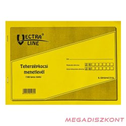   Nyomtatvány tehergépjármű menetlevél VECTRA-LINE A/4 100 lapos