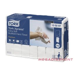   Tork 100297 Xpress® Extra Soft Multifold kéztörlő, fehér, H2 rendszer, 2 réteg,