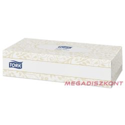  Tork 140280 Extra Soft kozmetikai kendő, fehér, F1 rendszer, 2 réteg, 100 lap/do